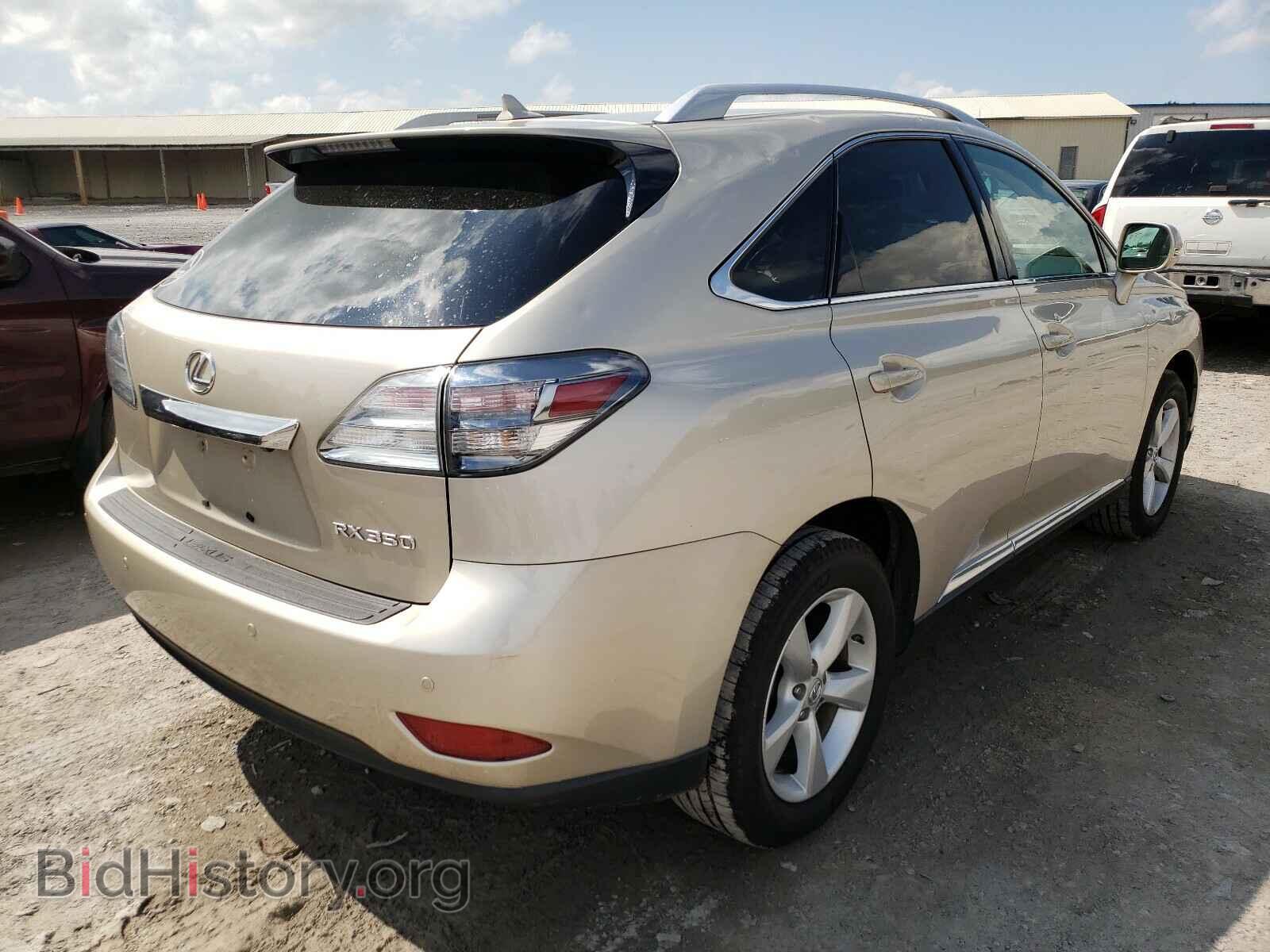2012 LEXUS RX350 - VIN: 2T2BK1BA7CC127820 - Фото 4