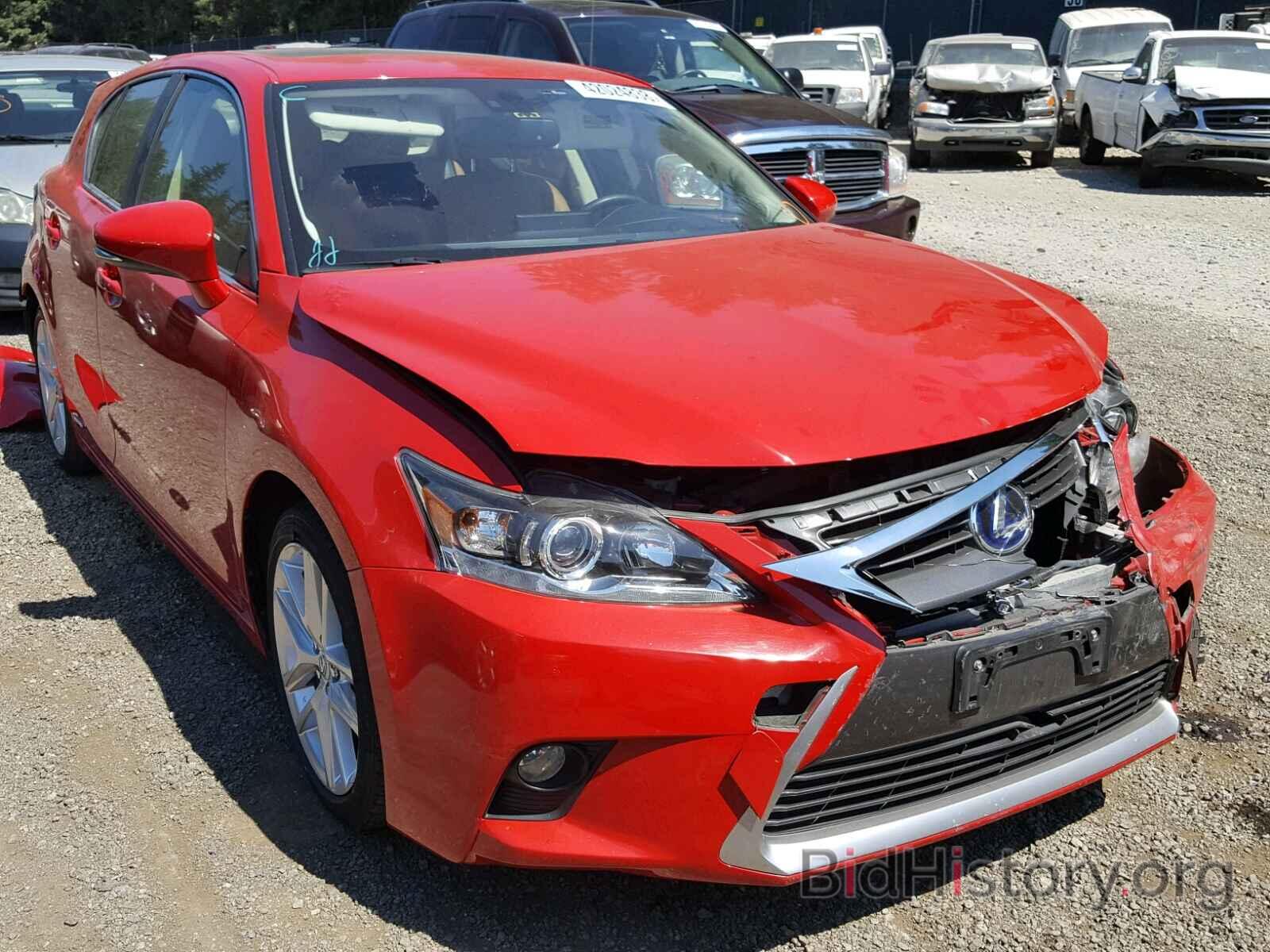 Photo JTHKD5BH4E2197973 - LEXUS CT 200 2014