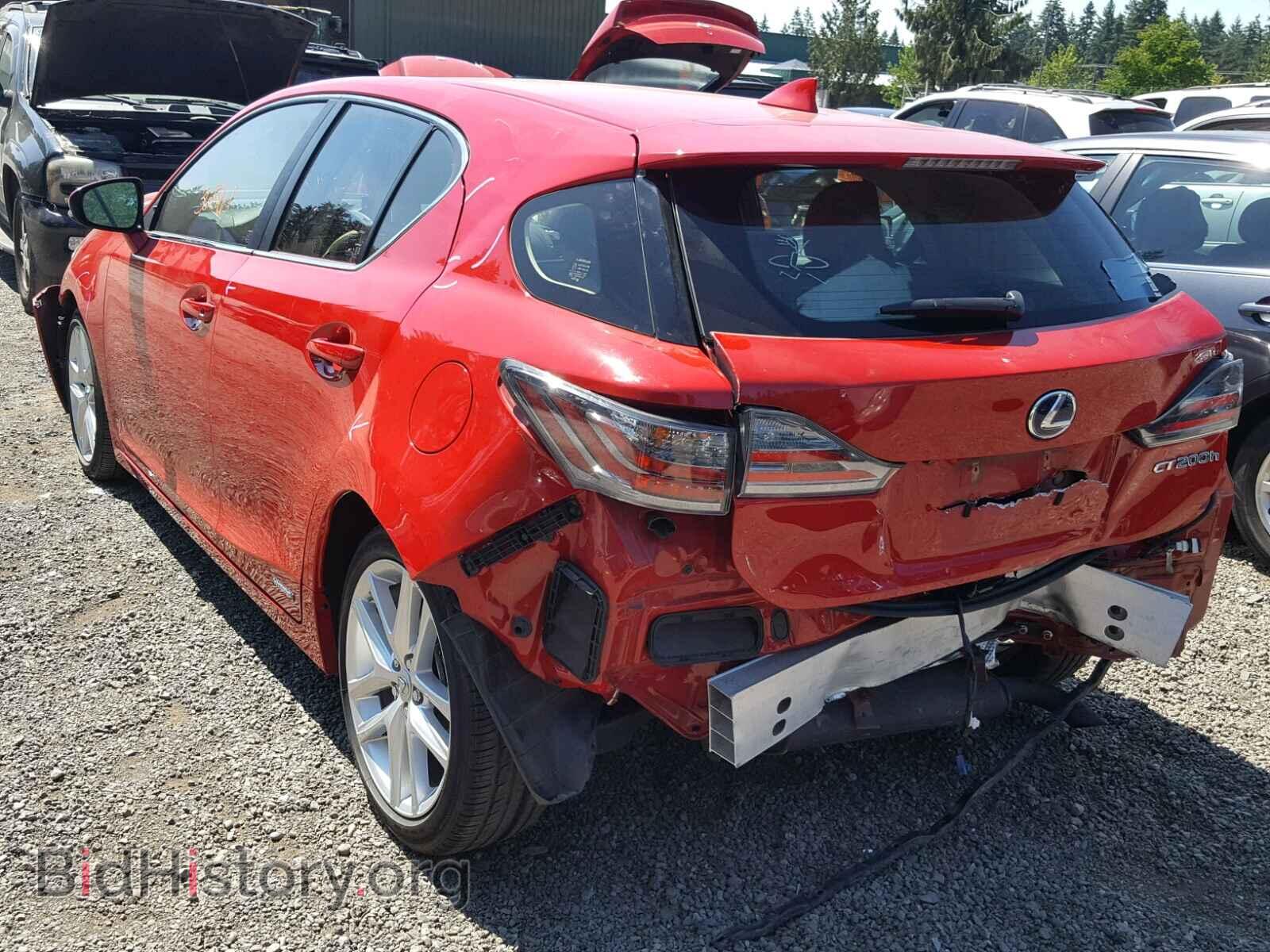 2014 LEXUS CT 200 - VIN: JTHKD5BH4E2197973 - Фото 3