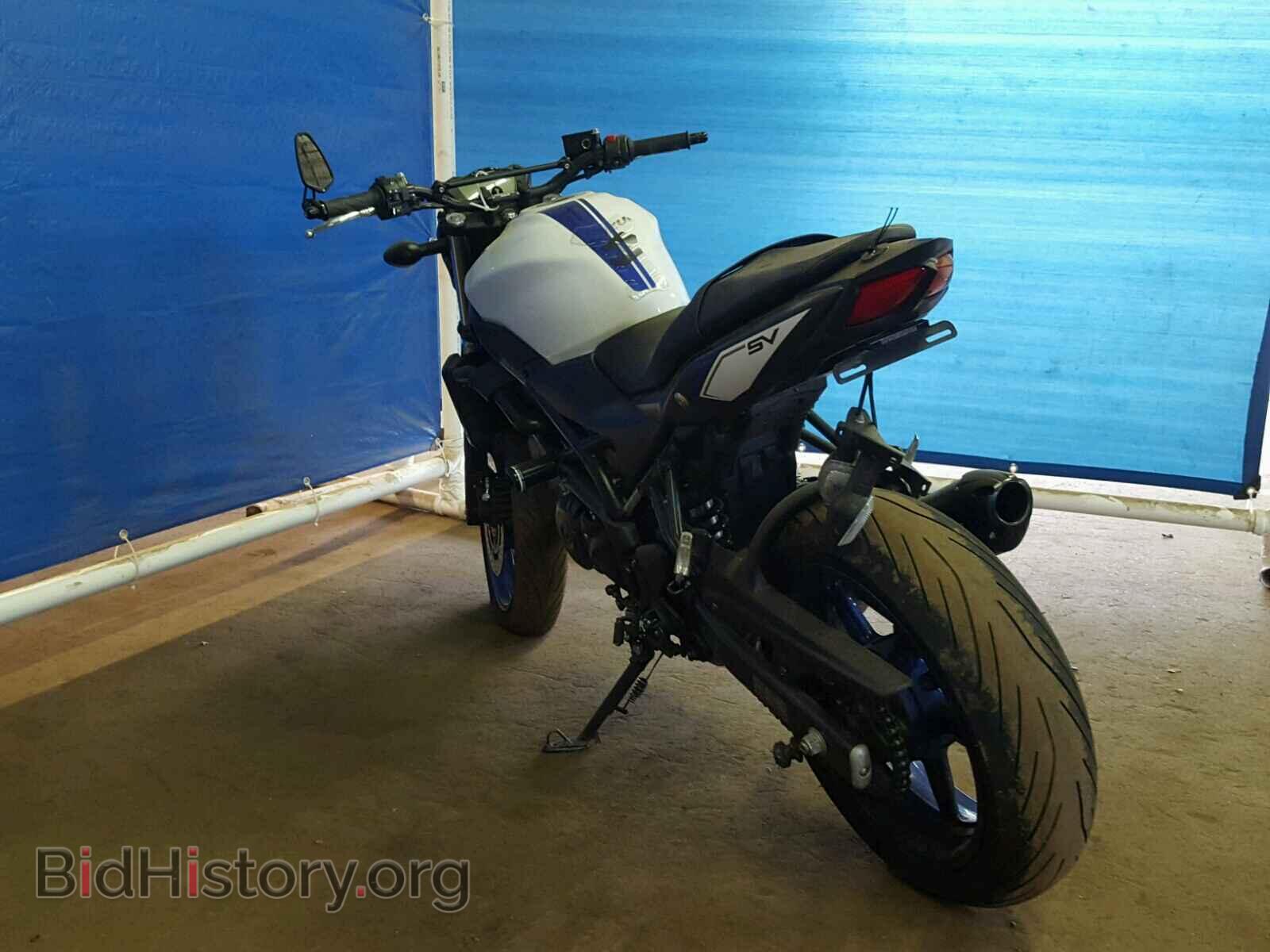2017 SUZUKI SV650 - VIN: JS1VP55A2H2100630 - Фото 3