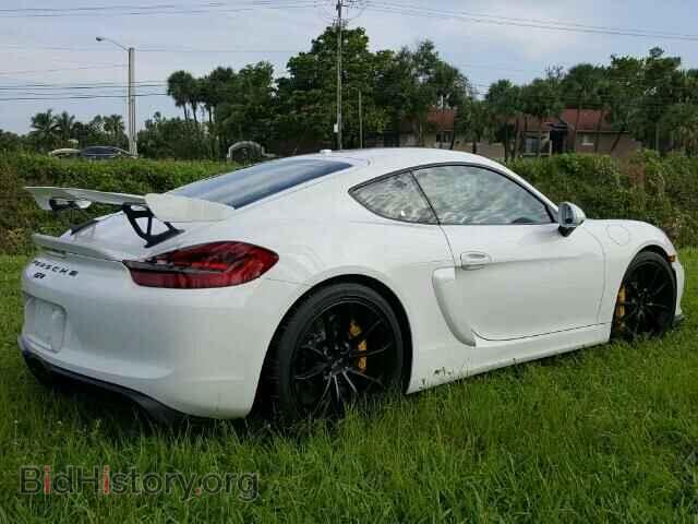 2016 PORSCHE CAYMAN - VIN: WP0AC2A86GK191448 - Фото 4