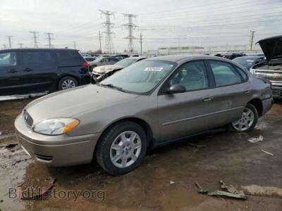 2006 Ford TAURUS Taurus SE, tan — VIN 1FAFP53U66A181440, Copart