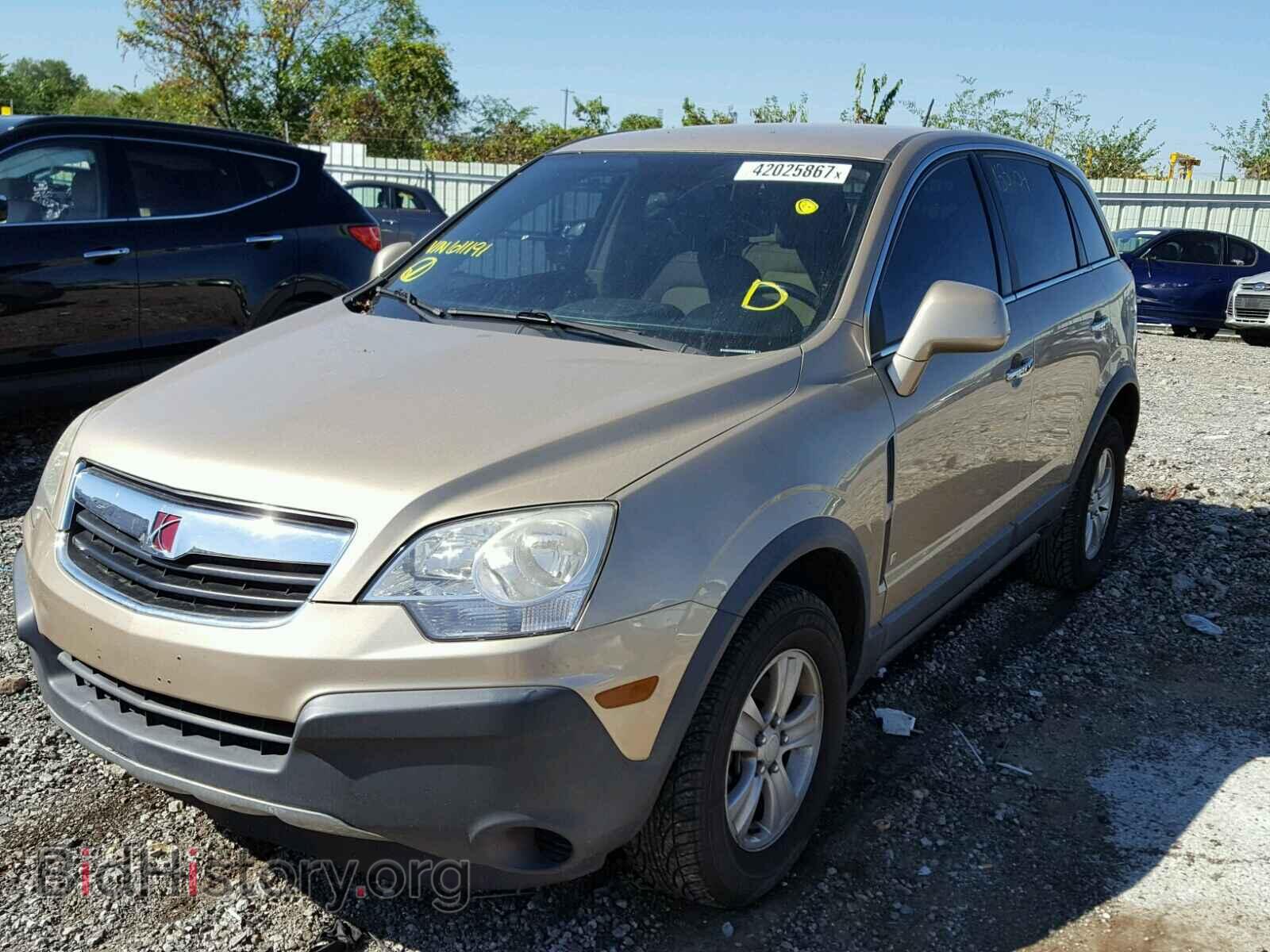 2008 SATURN VUE - VIN: 3GSCL33P88S611191 - Фото 2