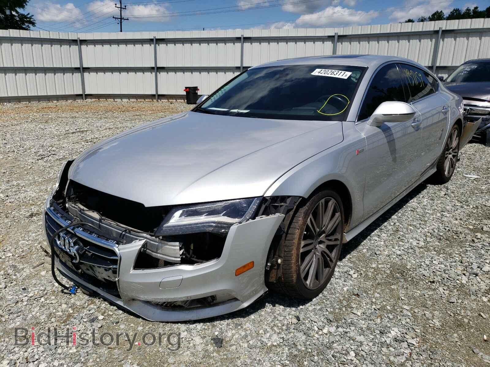 2012 AUDI A7 - VIN: WAUSGAFC6CN001041 - Фото 2