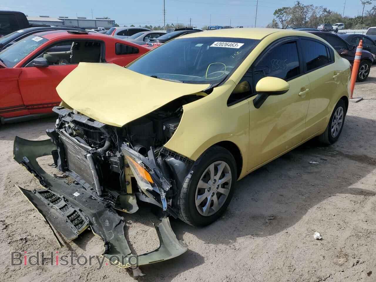Фотография KNADM4A30G6550079 - KIA RIO 2016