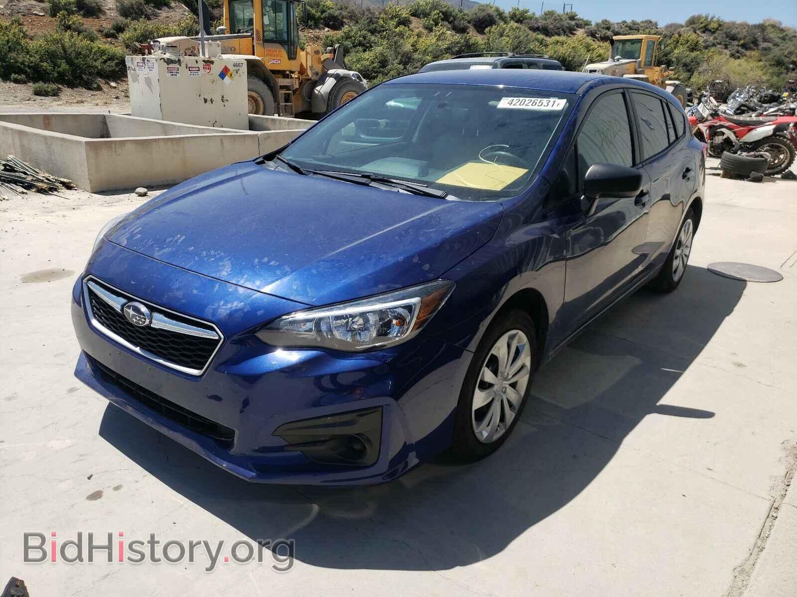 2018 SUBARU IMPREZA - VIN: 4S3GTAA63J3709942 - Фото 2