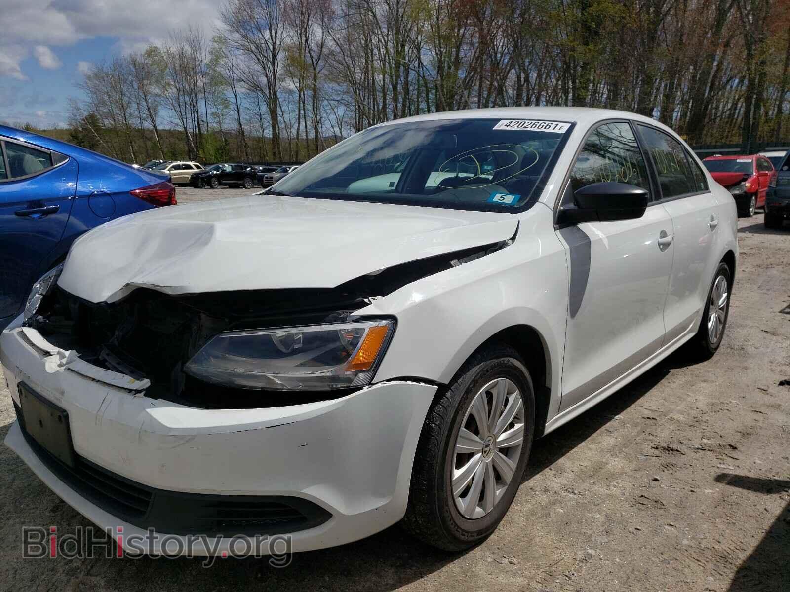 2014 VOLKSWAGEN JETTA - VIN: 3VW1K7AJ7EM276966 - Фото 2