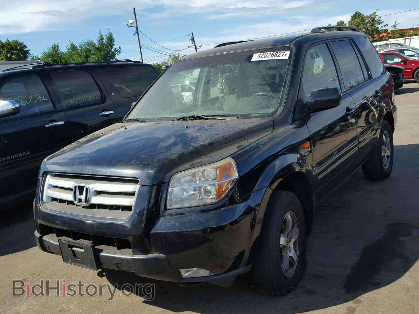 2006 HONDA PILOT - VIN: 2HKYF18446H525962 - Фото 2