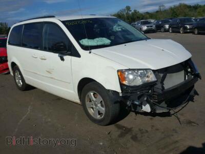 2011 Dodge CARAVAN Grand Cara, белый — VIN 2D4RN3DGXBR602899, Copart