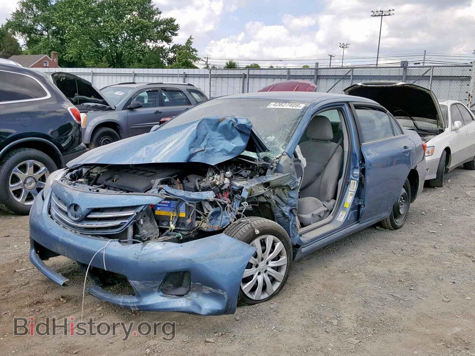 2013 TOYOTA COROLLA BA - VIN: 5YFBU4EE0DP111538 - Фото 2