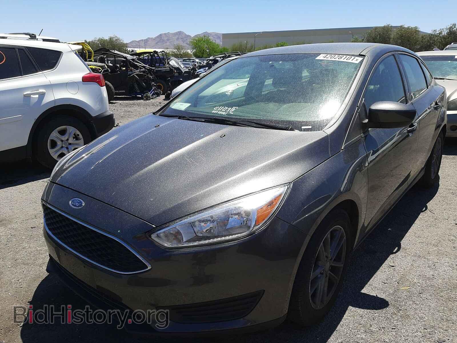 2018 FORD FOCUS - VIN: 1FADP3FE7JL297923 - Фото 2