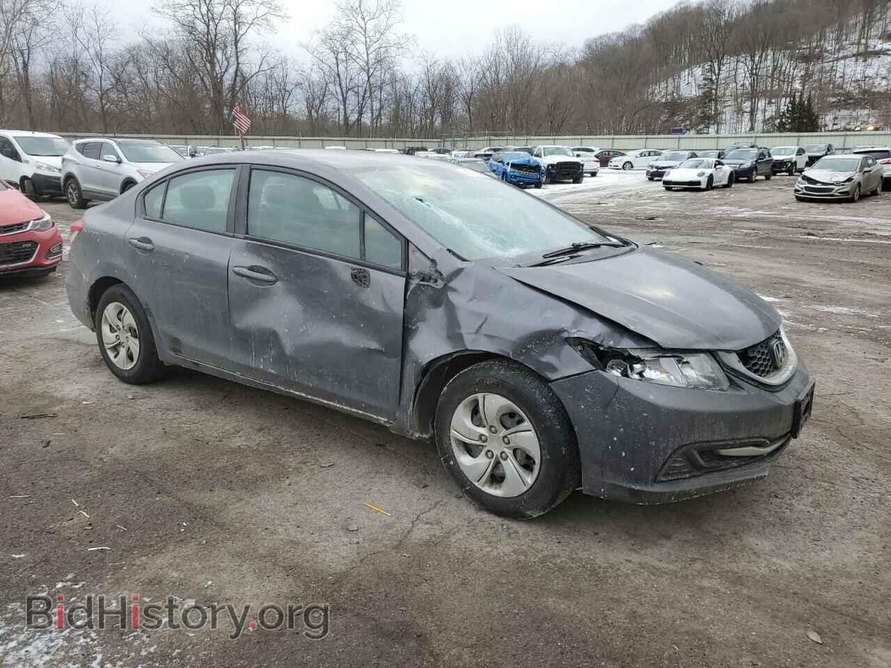2014 HONDA CIVIC - VIN: 19XFB2F50EE013090 - Фото 4