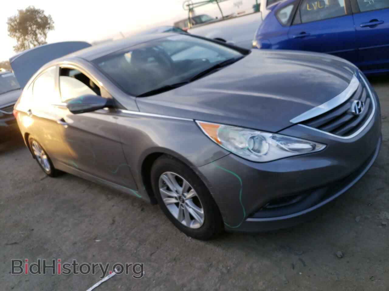 2014 HYUNDAI SONATA - VIN: 5NPEB4AC0EH820072 - Фото 4