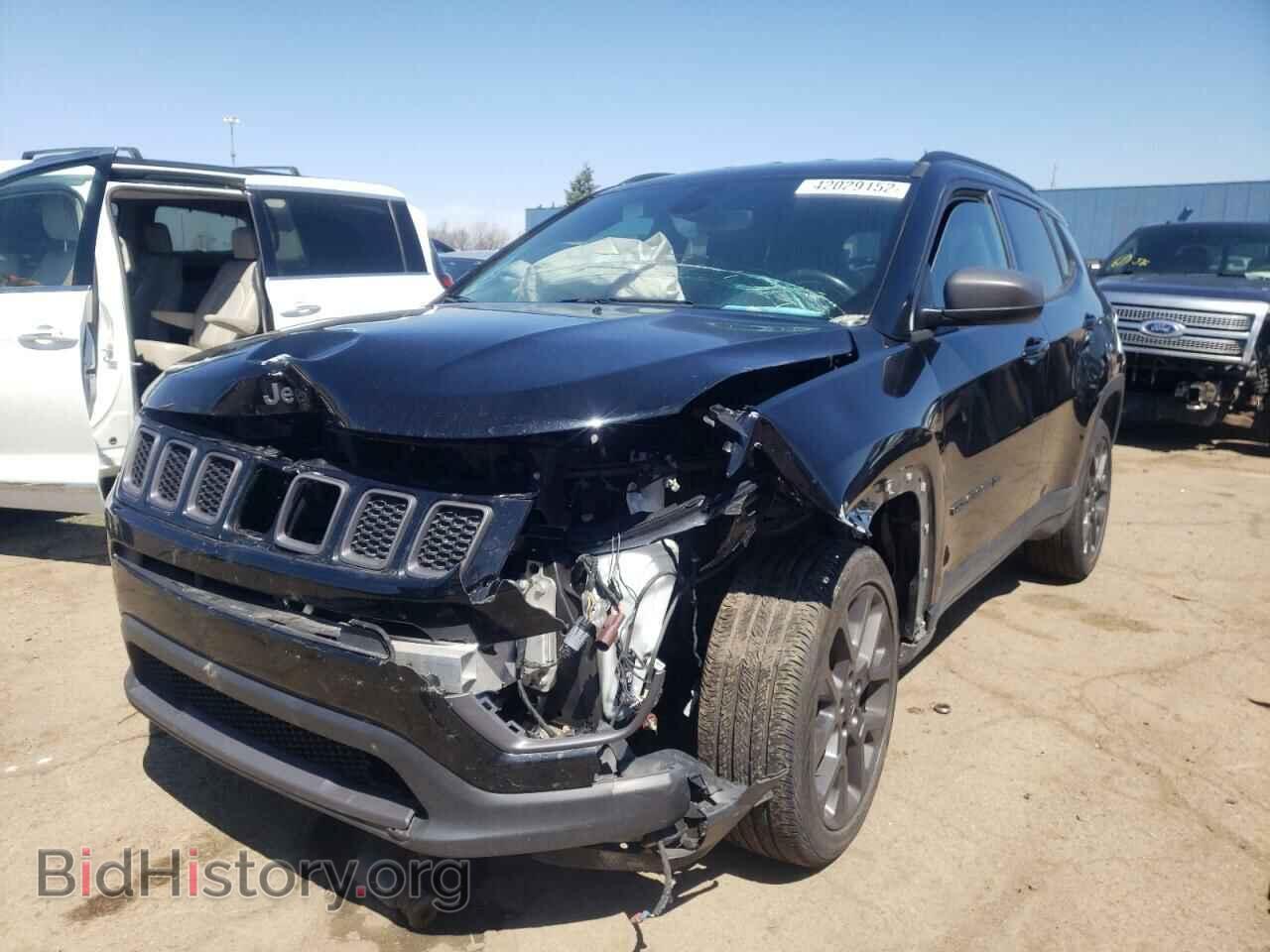 2021 JEEP COMPASS - VIN: 3C4NJDEB9MT543294 - Фото 2