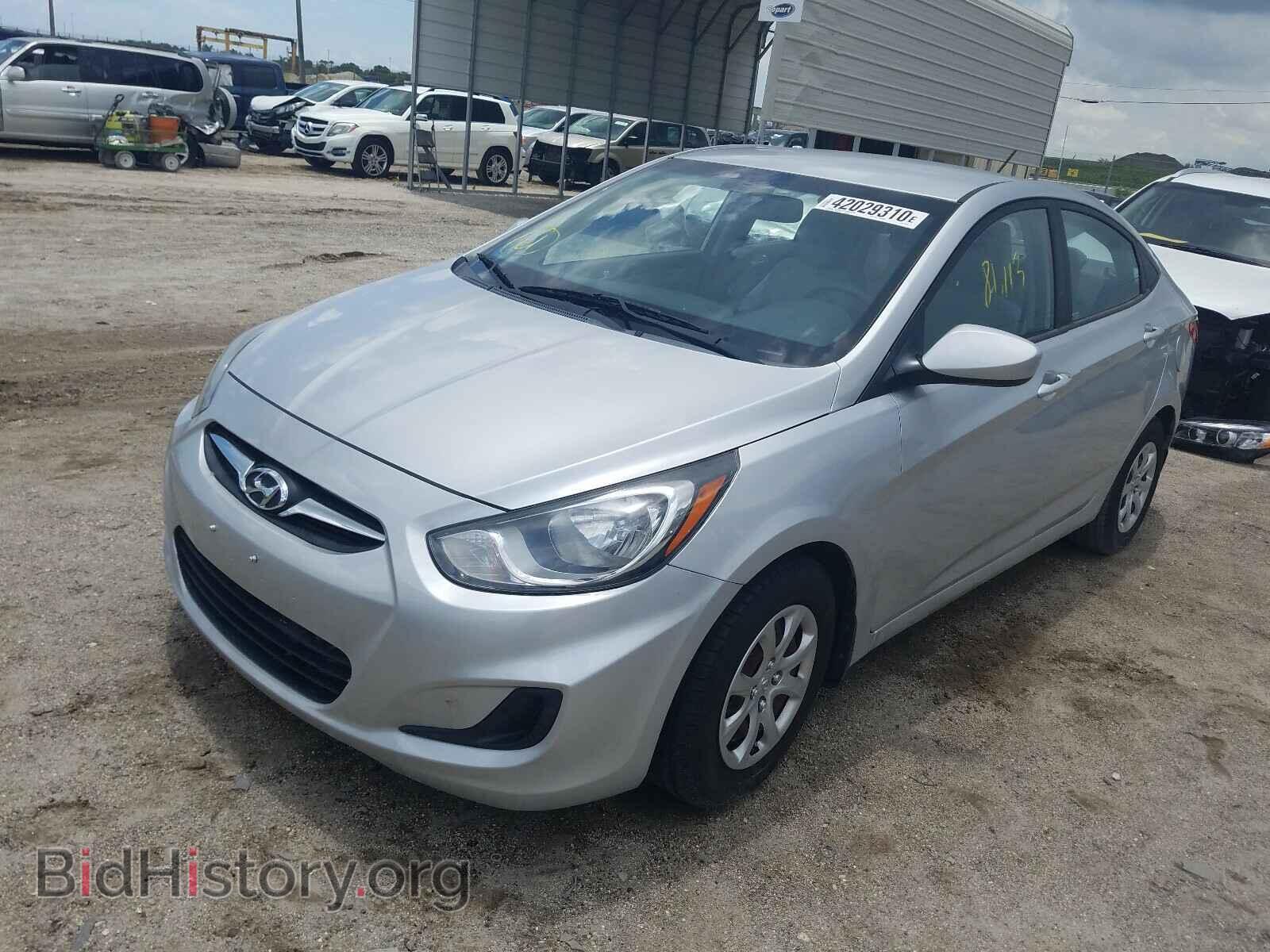 2013 HYUNDAI ACCENT - VIN: KMHCT4AE3DU322437 - Фото 2