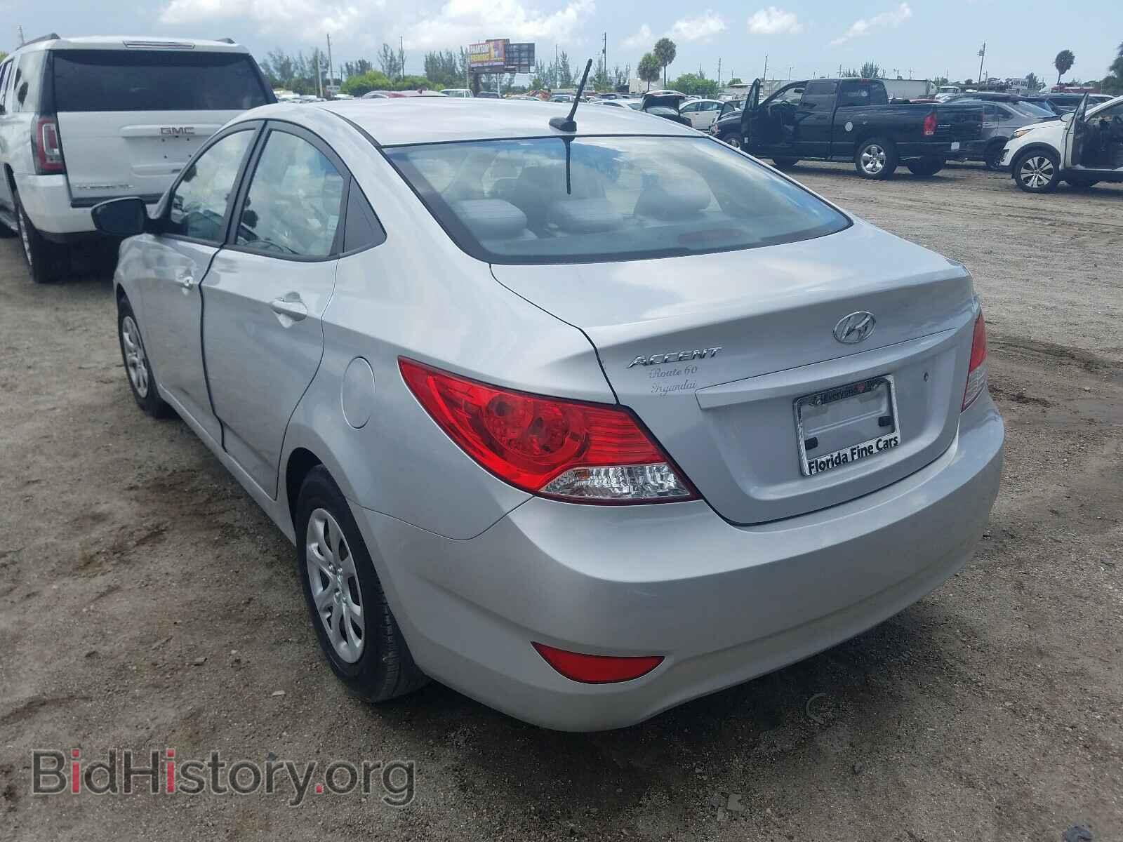 2013 HYUNDAI ACCENT - VIN: KMHCT4AE3DU322437 - Фото 3