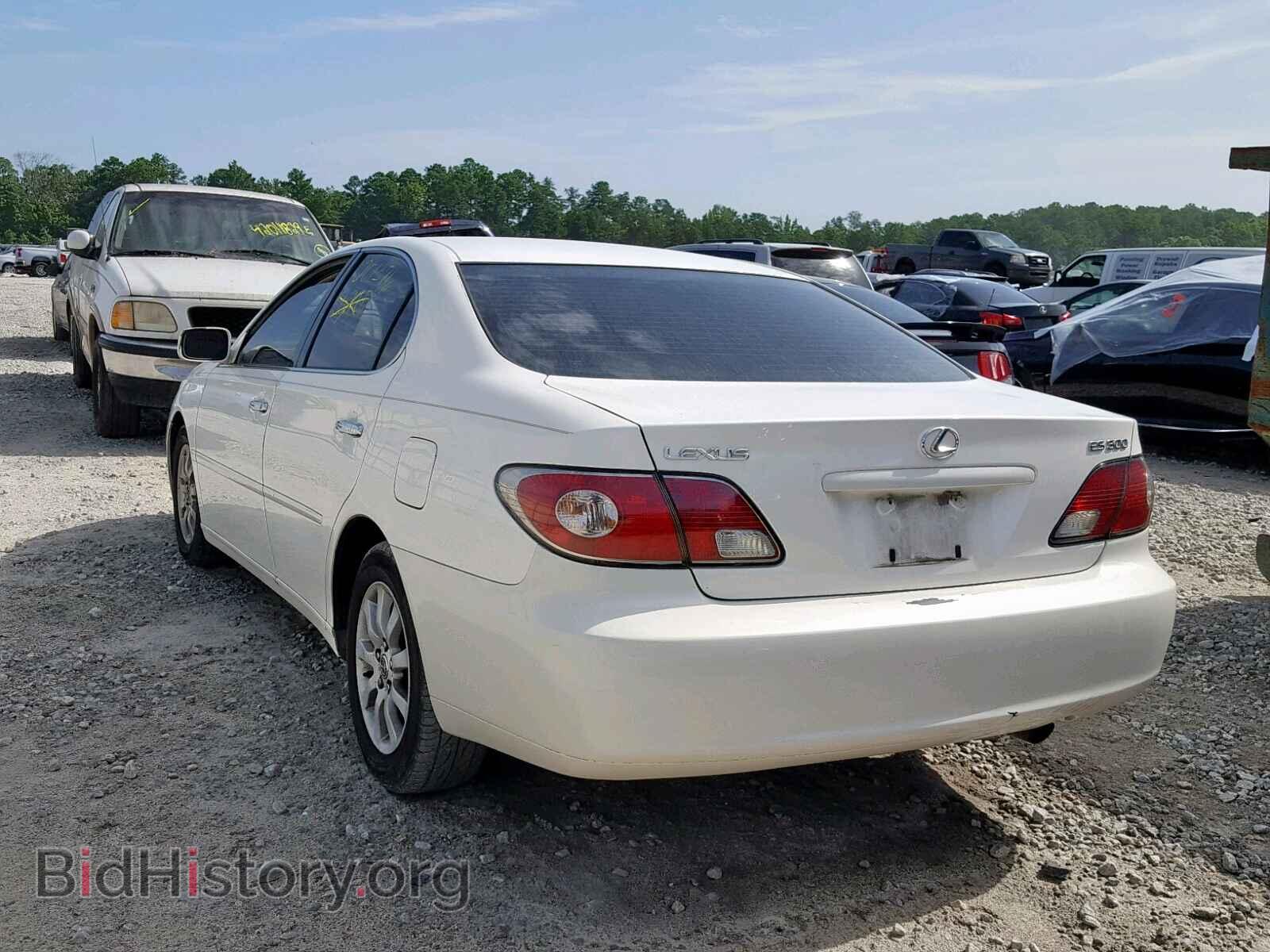2003 LEXUS ES300 - VIN: JTHBF30G036000716 - Фото 3