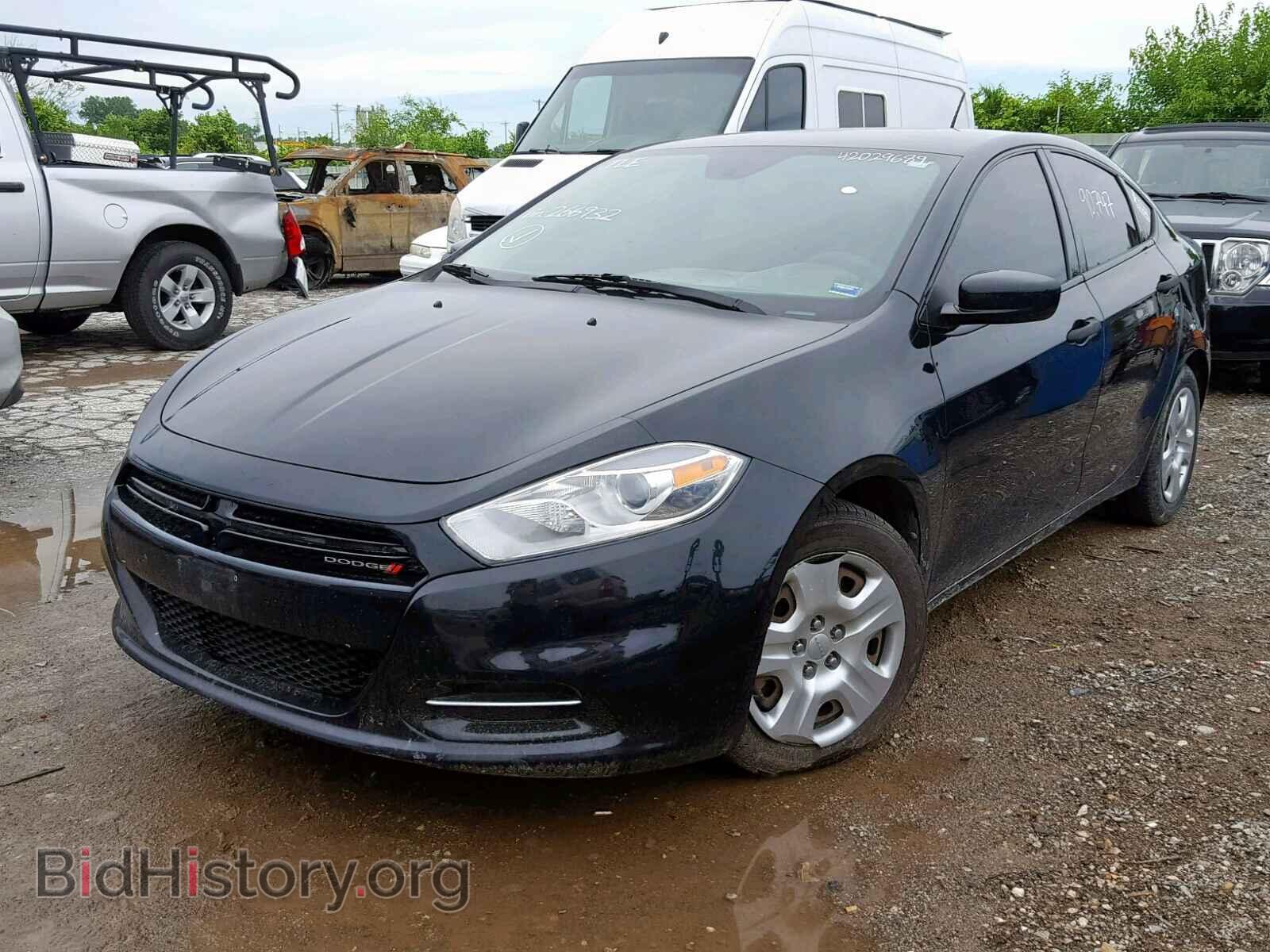 2013 DODGE DART - VIN: 1C3CDFAA8DD266932 - Фото 2