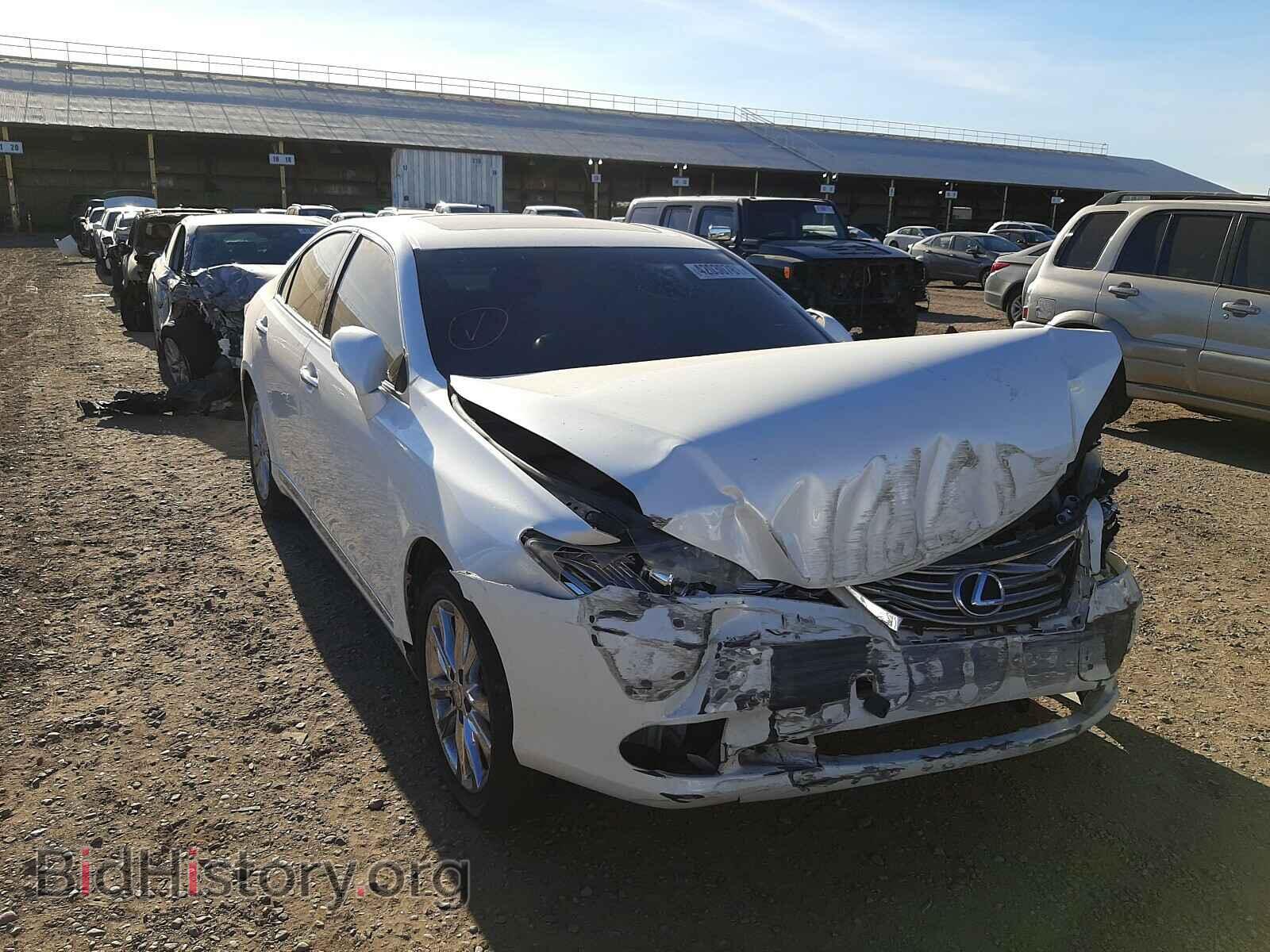 Photo JTHBK1EG1B2462782 - LEXUS ES350 2011