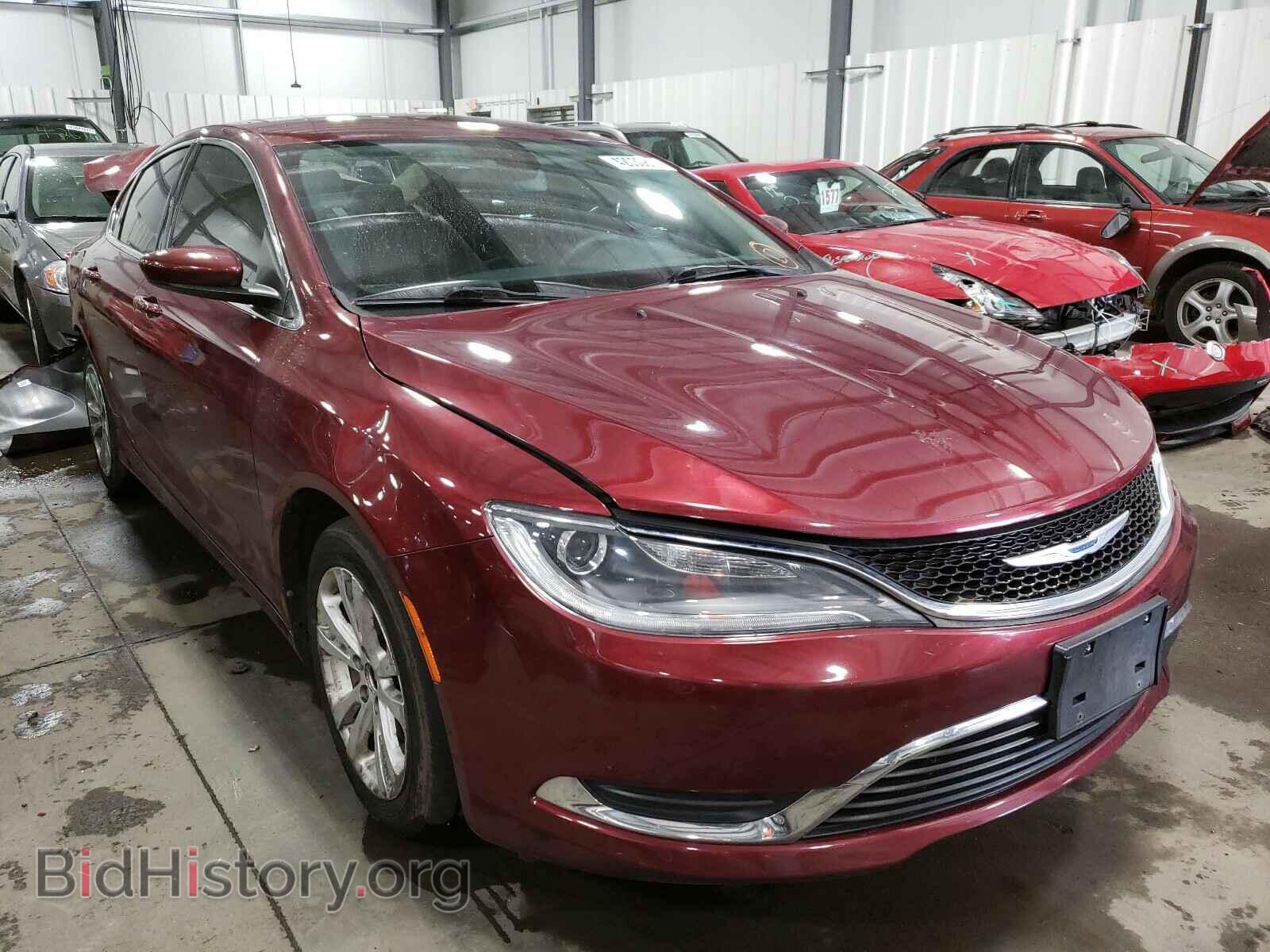 Фотография 1C3CCCAB2FN648042 - CHRYSLER 200 2015
