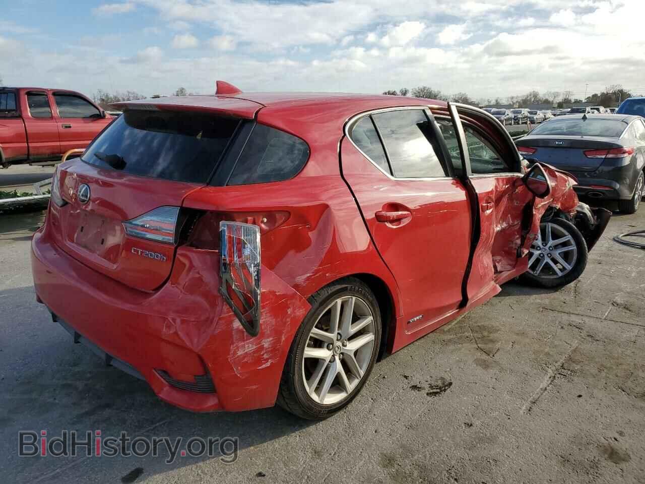 2015 LEXUS CT 200 - VIN: JTHKD5BH1F2221390 - Фото 3