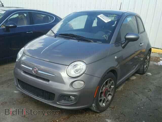 2012 FIAT 500 - VIN: 3C3CFFBR0CT357507 - Фото 2