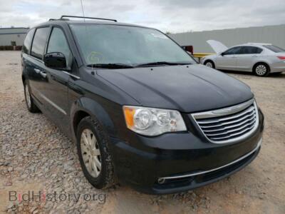 2016 Chrysler MINIVAN Town & COU, black — VIN 2C4RC1BG9GR113475, Copart