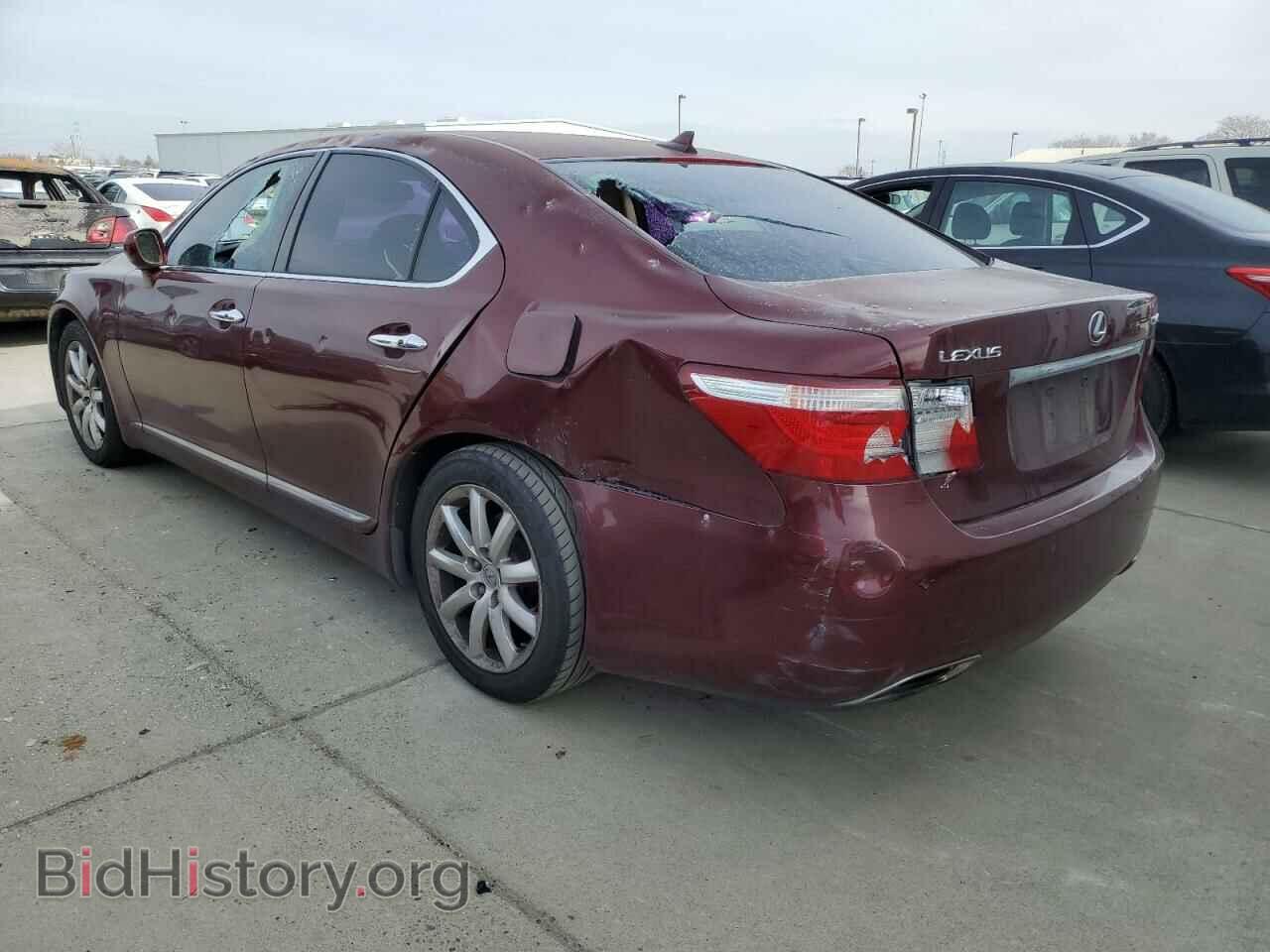 2007 LEXUS LS460 - VIN: JTHBL46F075018285 - Фото 2