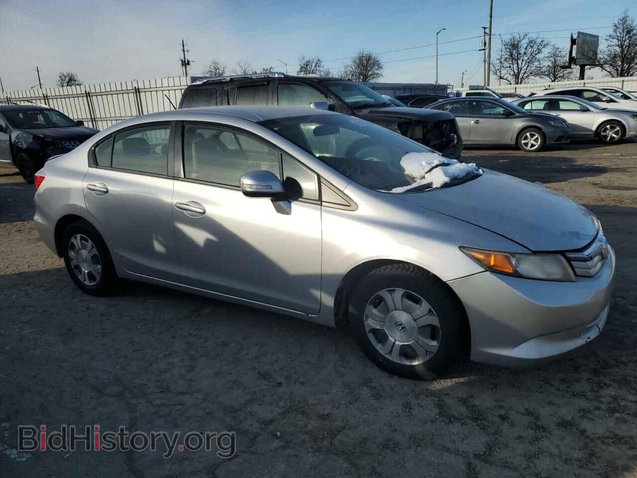 2012 HONDA CIVIC - VIN: JHMFB4F25CS003441 - Фото 4