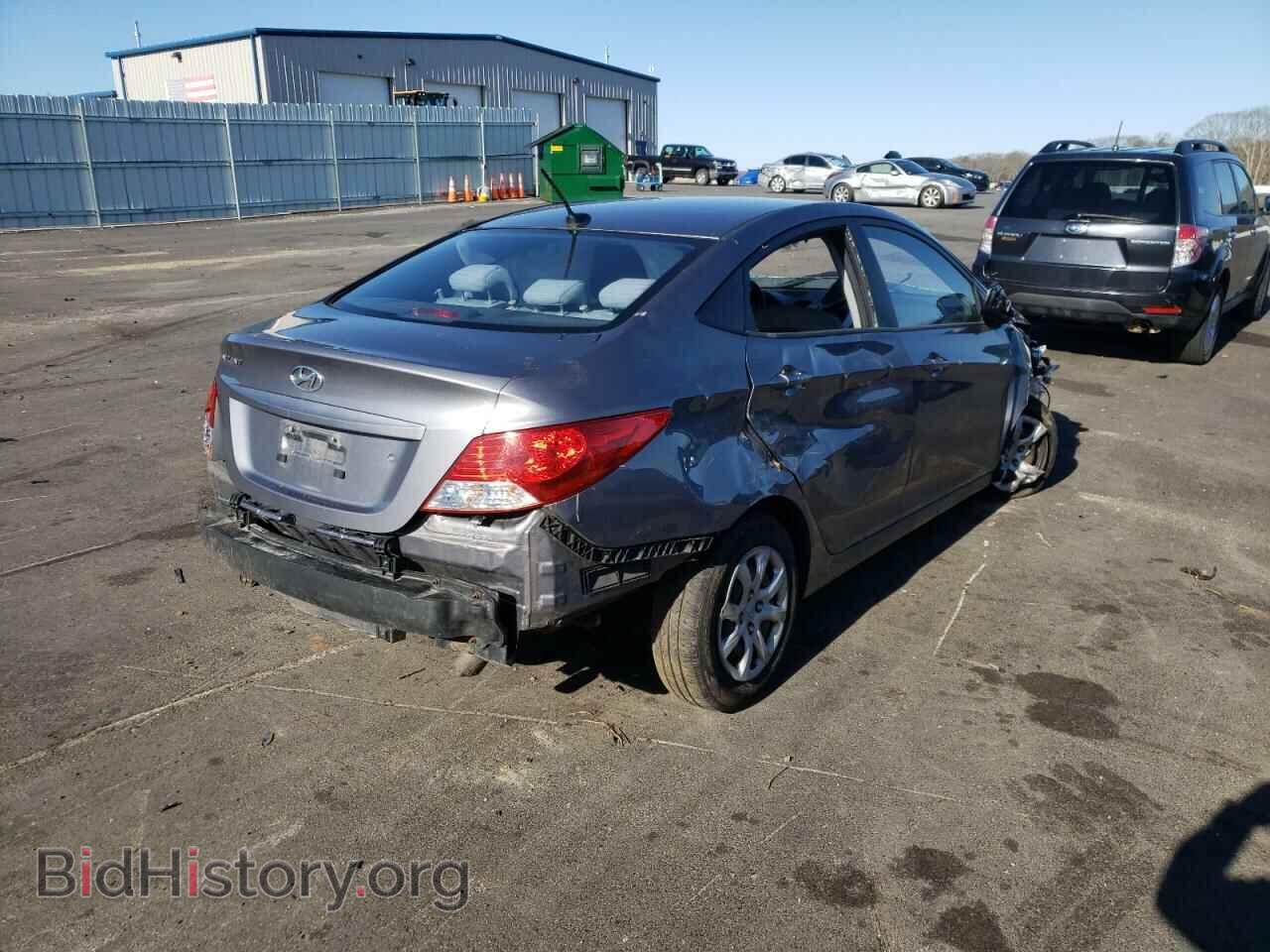 2014 HYUNDAI ACCENT - VIN: KMHCT4AE0EU617898 - Фото 4