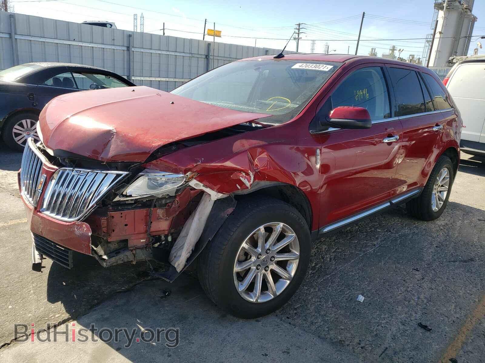 2013 LINCOLN MKX - VIN: 2LMDJ8JK5DBL17421 - Фото 2