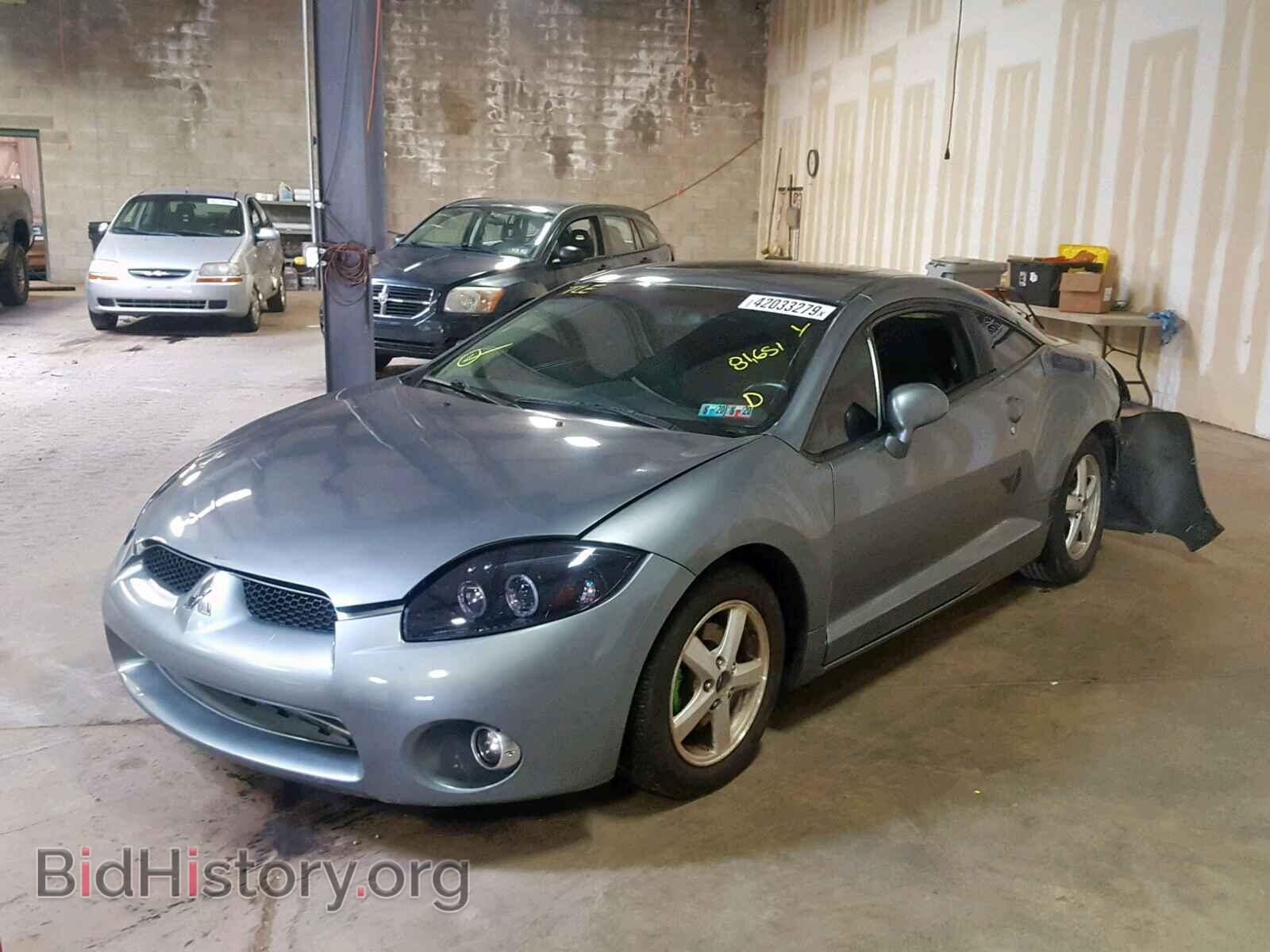 2007 MITSUBISHI ECLIPSE - VIN: 4A3AK24F77E009331 - Фото 2