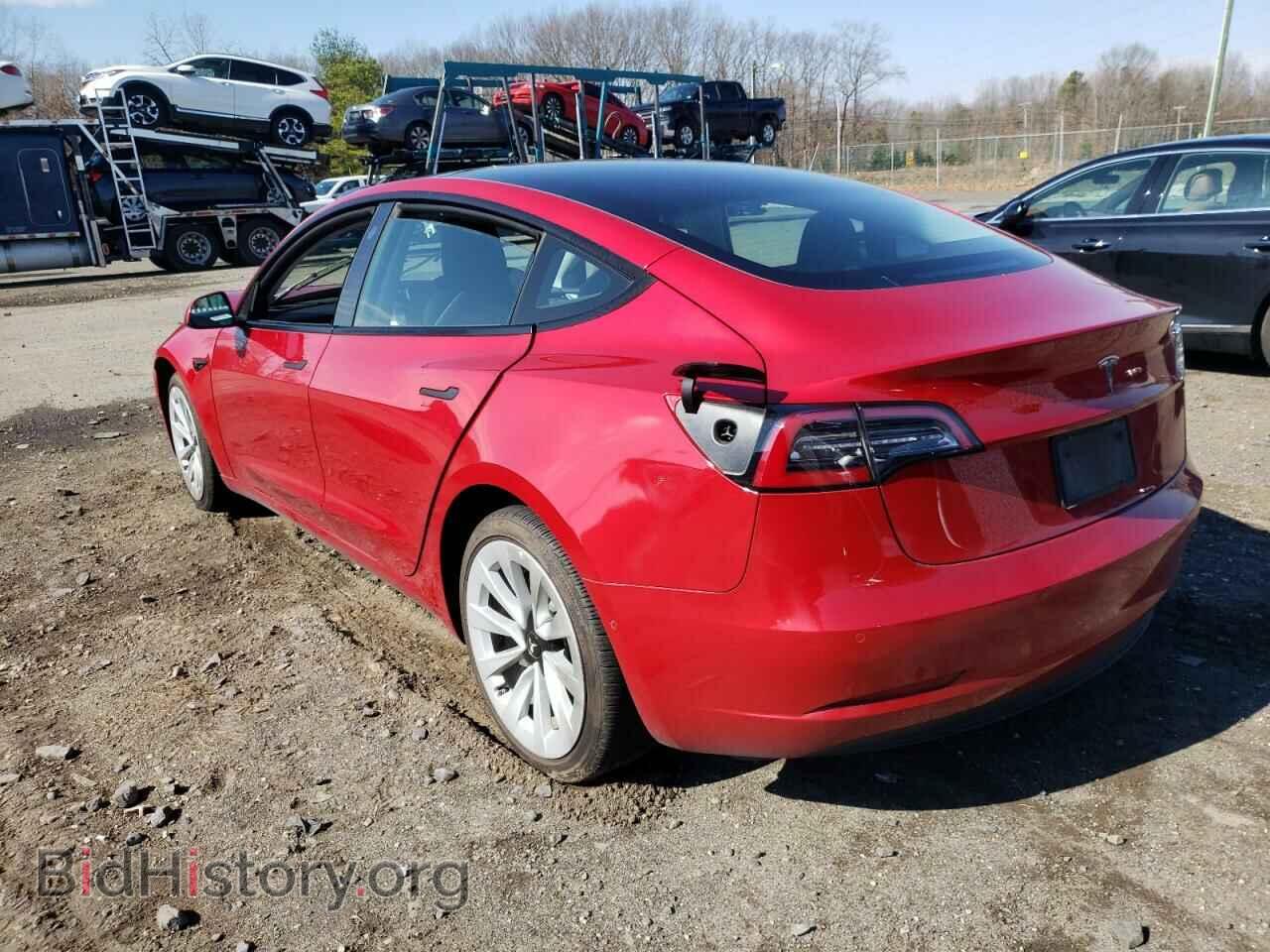 2022 TESLA MODEL 3 - VIN: 5YJ3E1EA3NF187295 - Photo 2