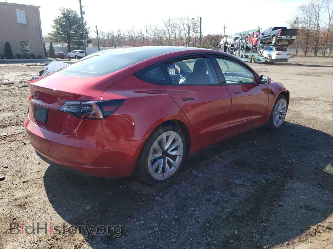 2022 TESLA MODEL 3 - VIN: 5YJ3E1EA3NF187295 - Photo 3