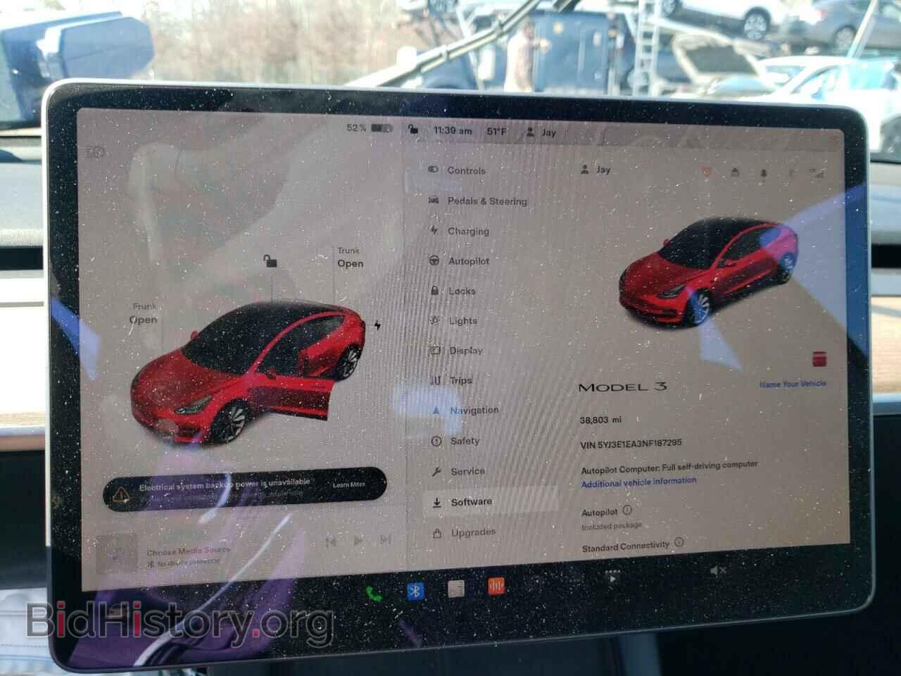 2022 TESLA MODEL 3 - VIN: 5YJ3E1EA3NF187295 - Photo 9