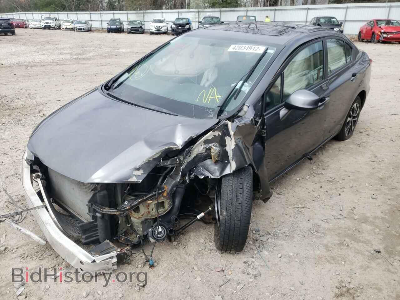 2013 HONDA CIVIC - VIN: 2HGFB2F91DH532396 - Фото 2