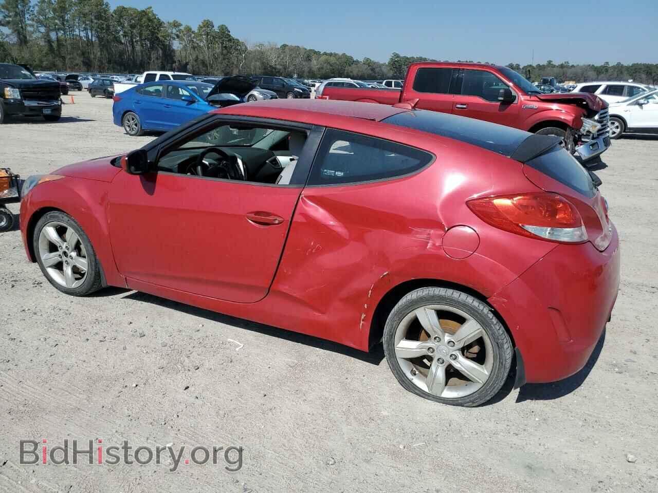 2012 HYUNDAI VELOSTER - VIN: KMHTC6AD2CU075008 - Фото 2