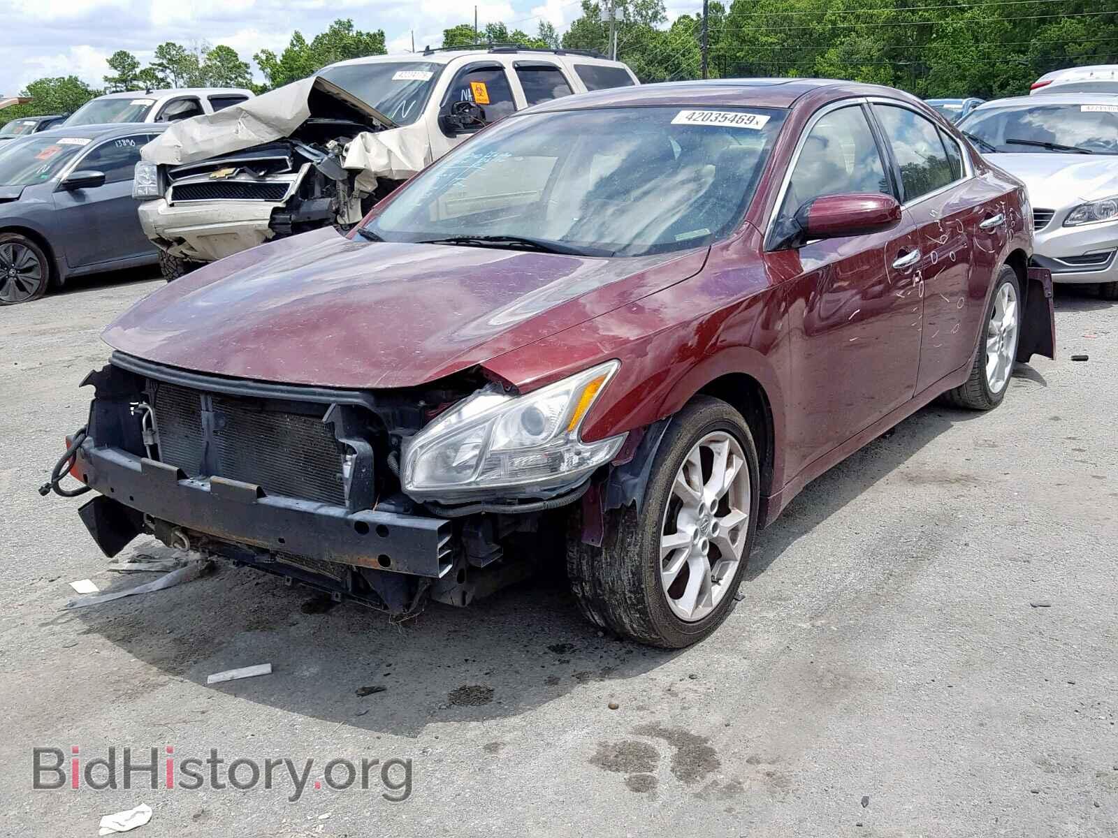 2013 NISSAN MAXIMA S - VIN: 1N4AA5AP6DC809703 - Фото 2