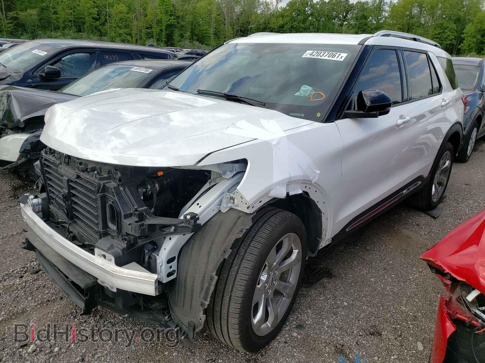 2020 FORD EXPLORER - VIN: 1FM5K8HCXLGA25489 - Фото 2