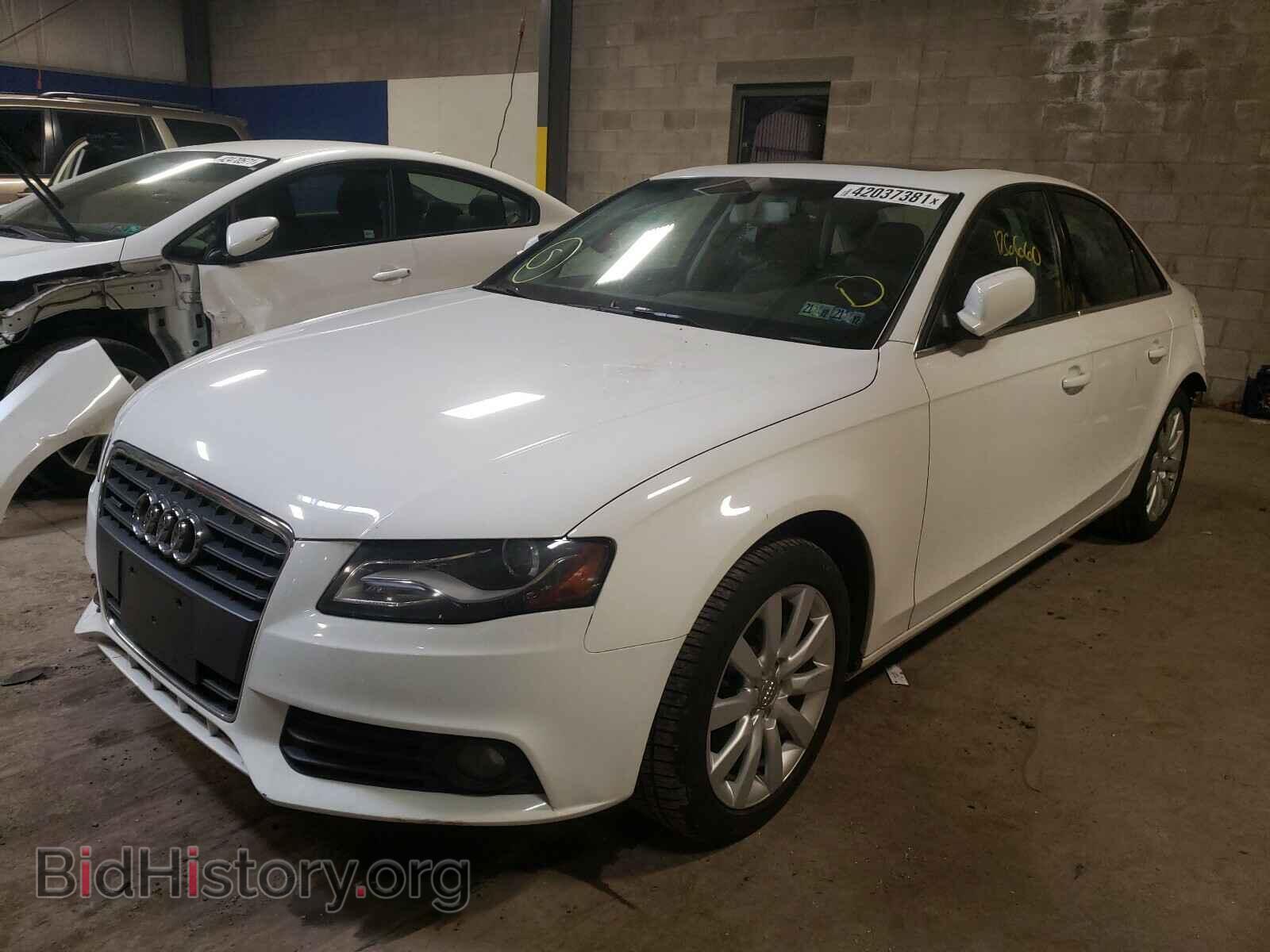 2012 AUDI A4 - VIN: WAUBFAFL7CA114345 - Фото 2