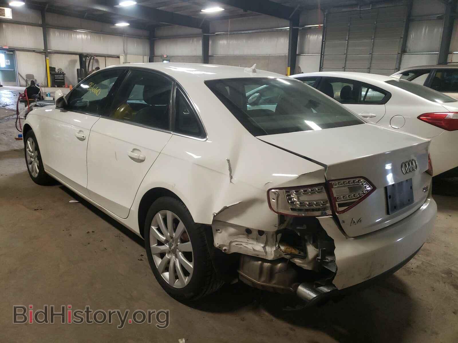 2012 AUDI A4 - VIN: WAUBFAFL7CA114345 - Фото 3