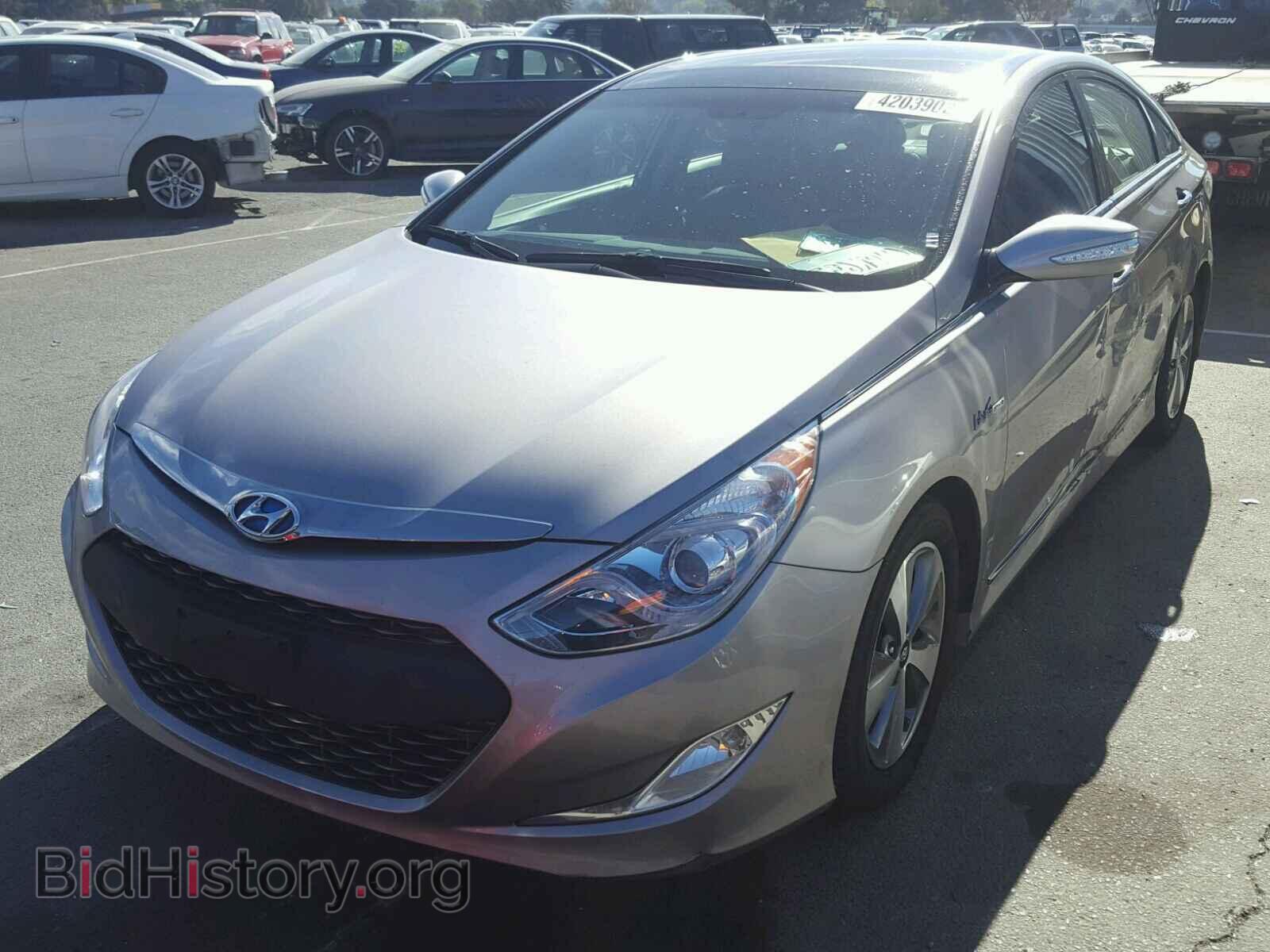 2012 HYUNDAI SONATA - VIN: KMHEC4A4XCA031210 - Photo 2