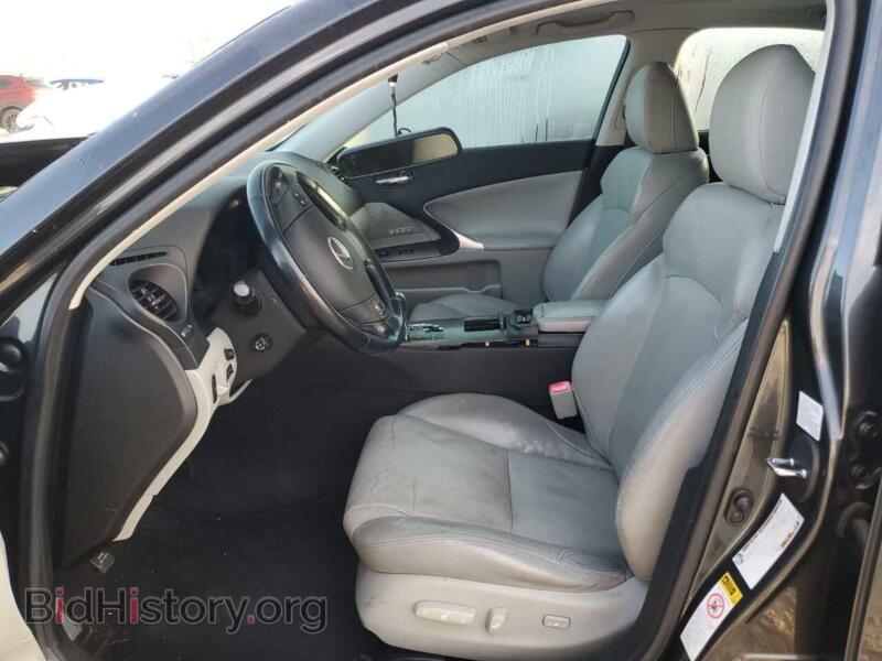 2008 Lexus IS (VIN JTHBE262785020984) — фото 7 из 12