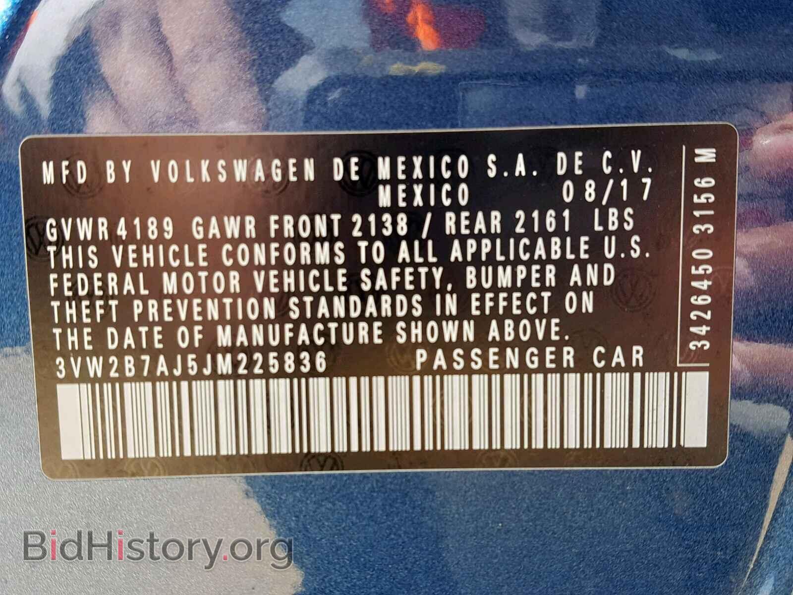 2018 VOLKSWAGEN JETTA - VIN: 3VW2B7AJ5JM225836 - Фото 10