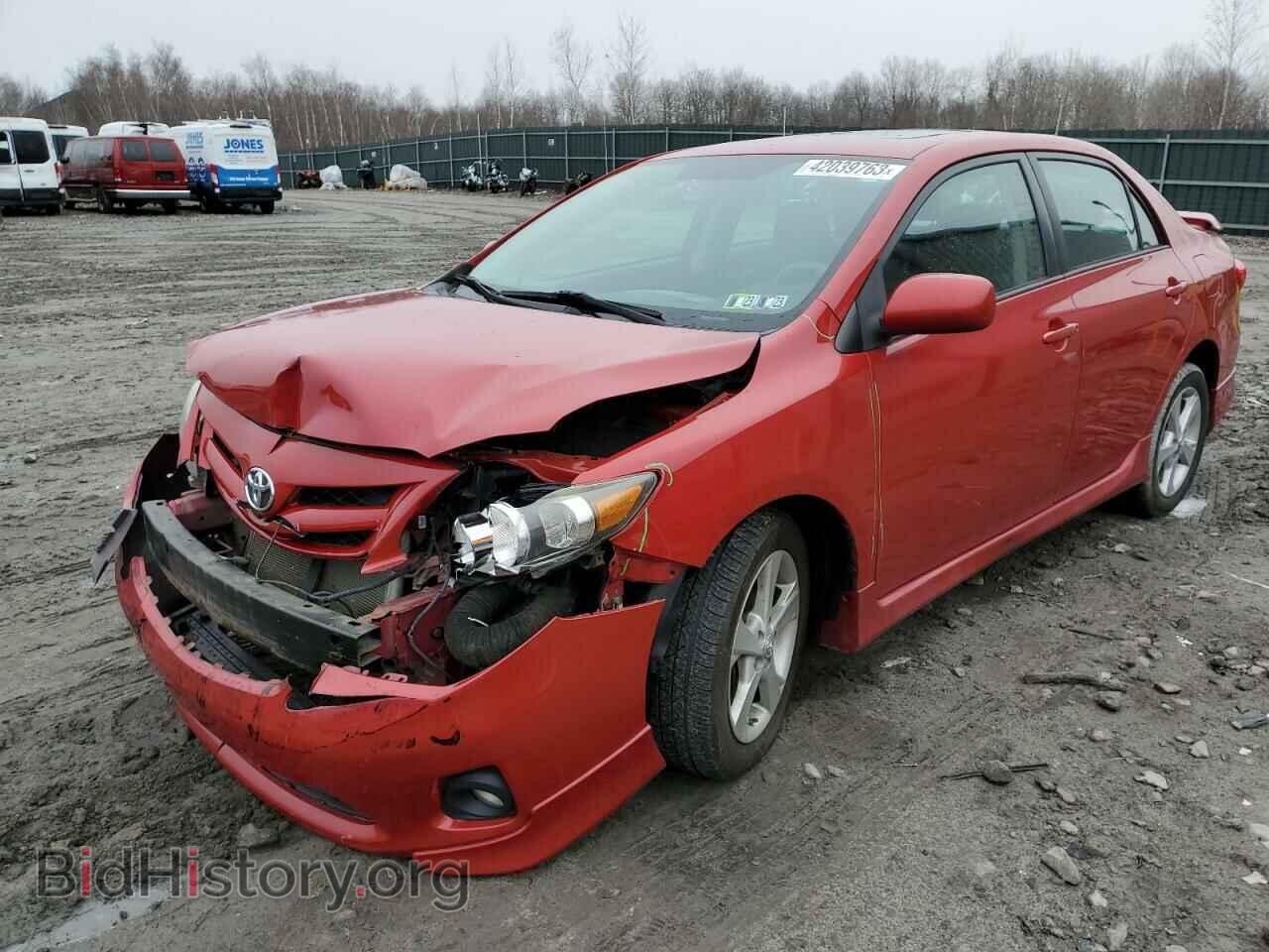 Photo 2T1BU4EE6BC634902 - TOYOTA COROLLA 2011