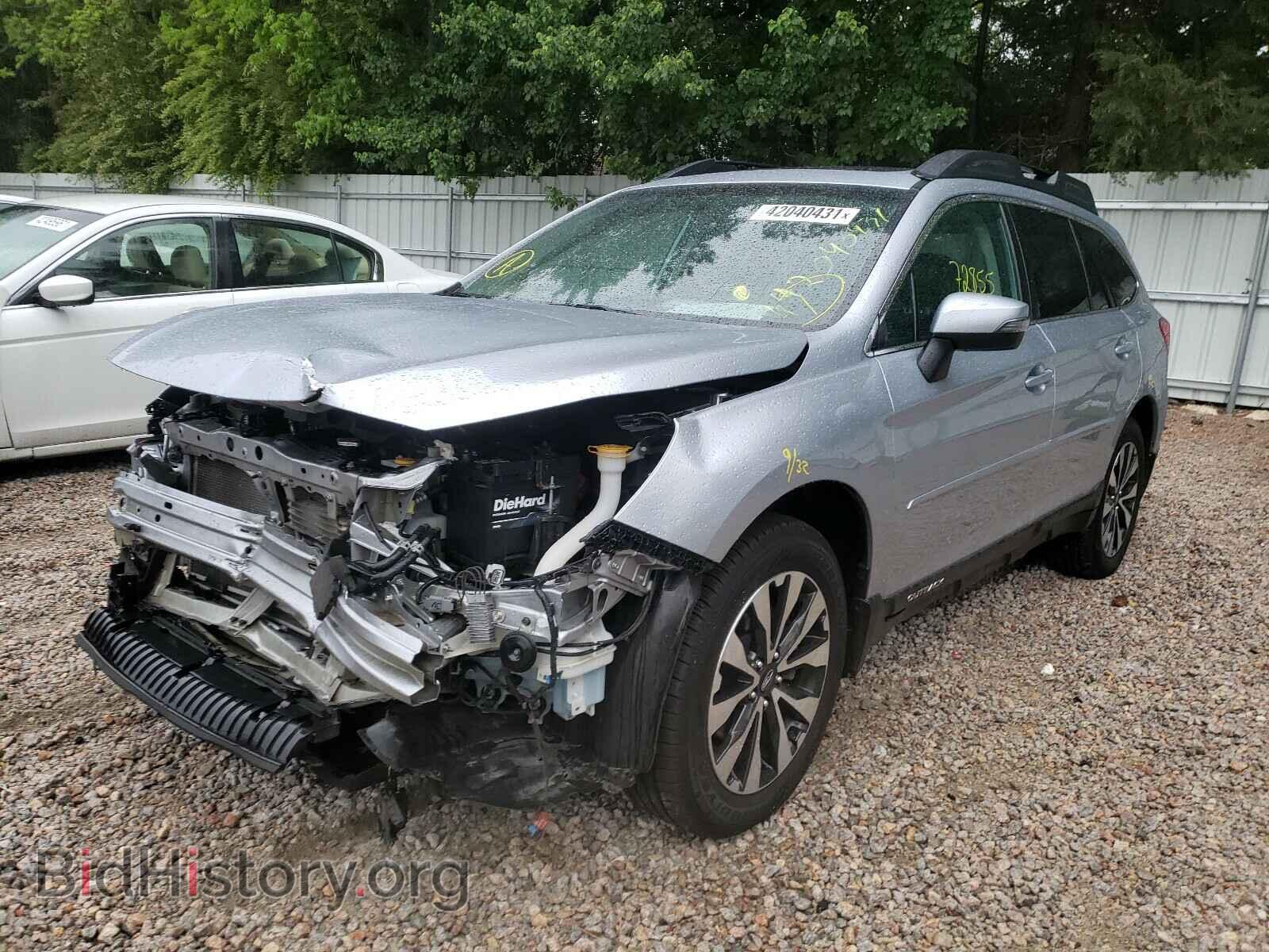 2016 SUBARU OUTBACK - VIN: 4S4BSBNC0G3238338 - Фото 2