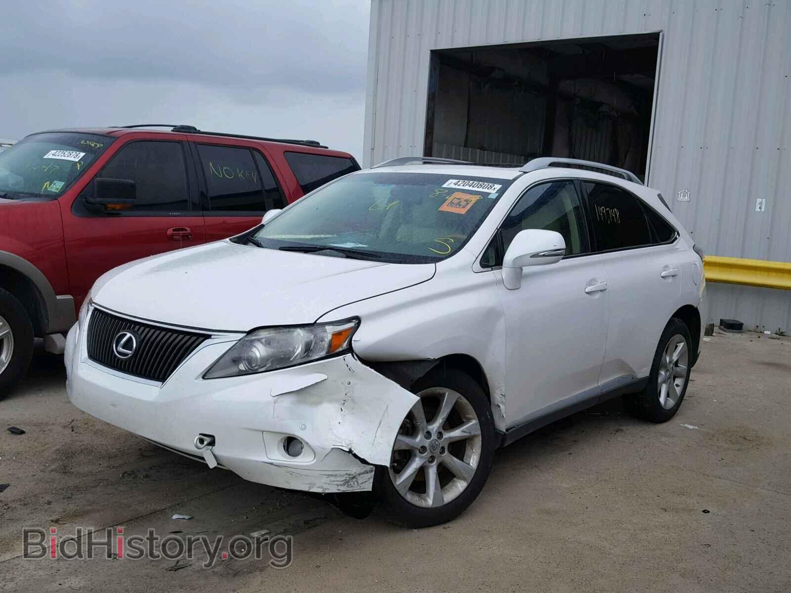 2011 LEXUS RX 350 - VIN: 2T2BK1BA5BC093312 - Фото 2