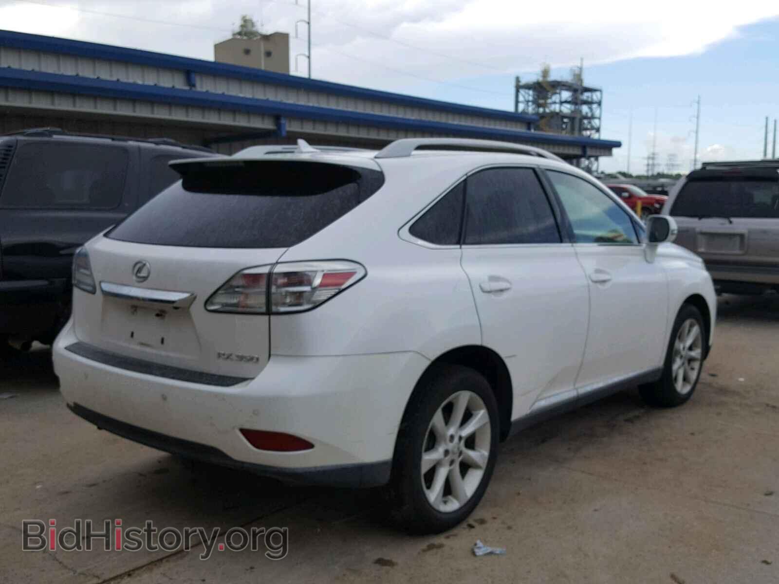 2011 LEXUS RX 350 - VIN: 2T2BK1BA5BC093312 - Фото 4