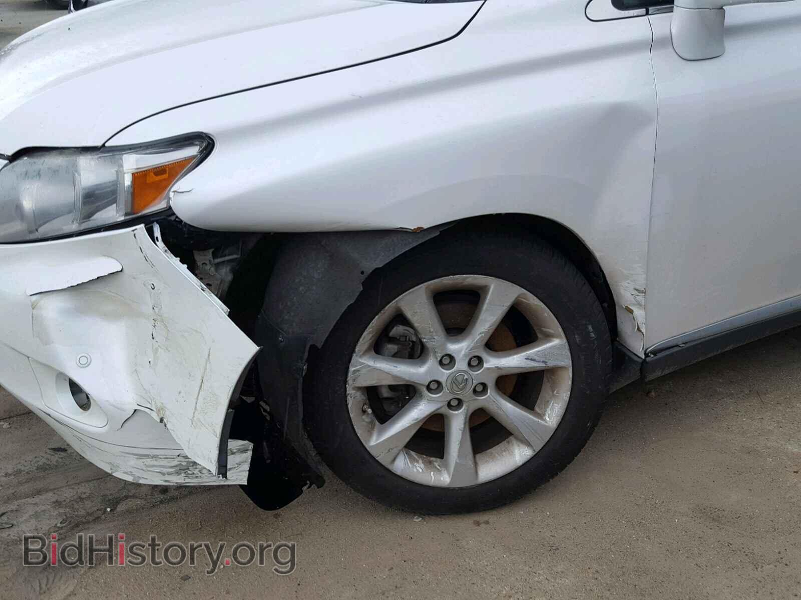2011 LEXUS RX 350 - VIN: 2T2BK1BA5BC093312 - Фото 9