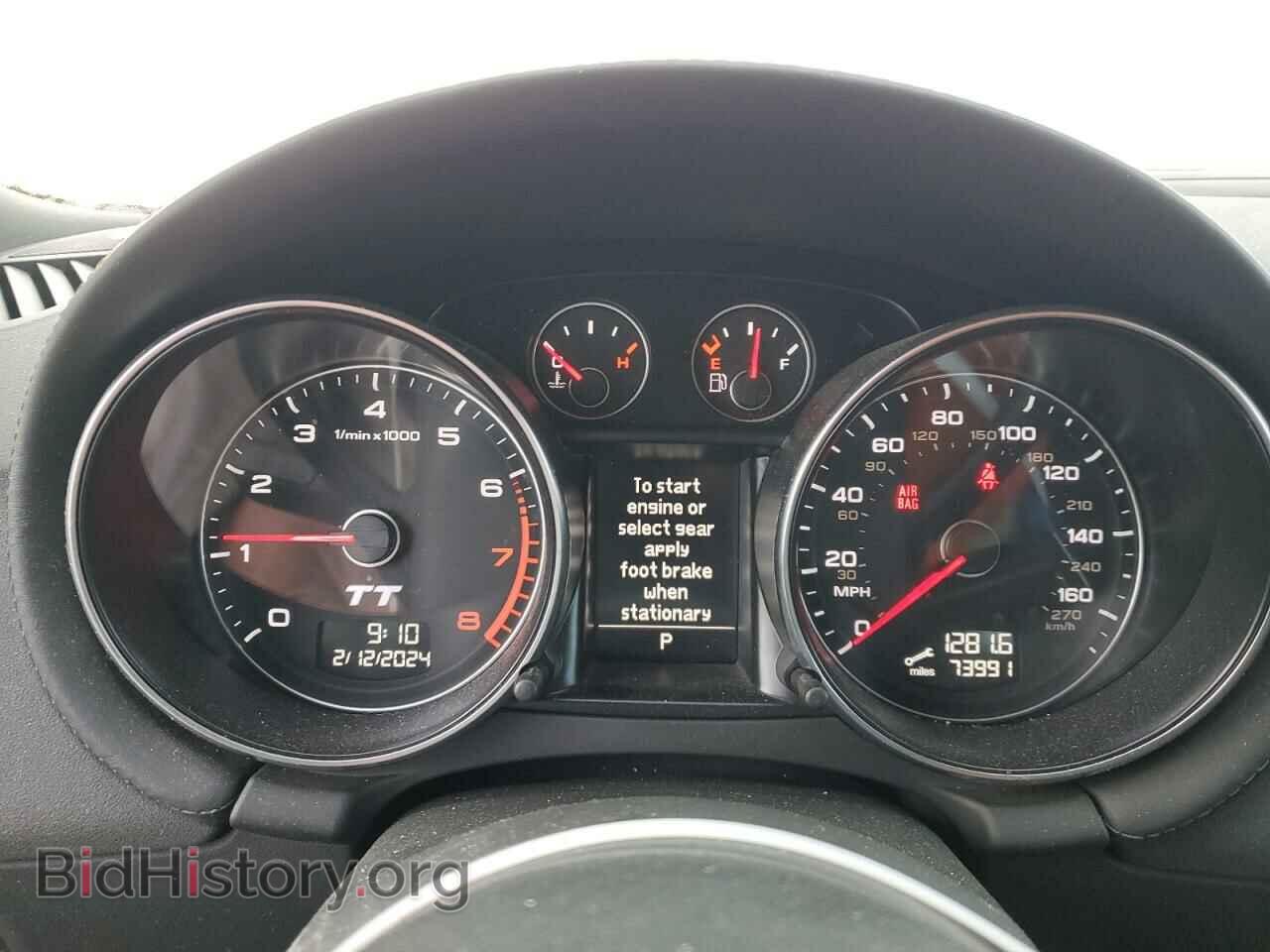 2014 AUDI TT - VIN: TRUSFAFK2E1000496 - Photo 9